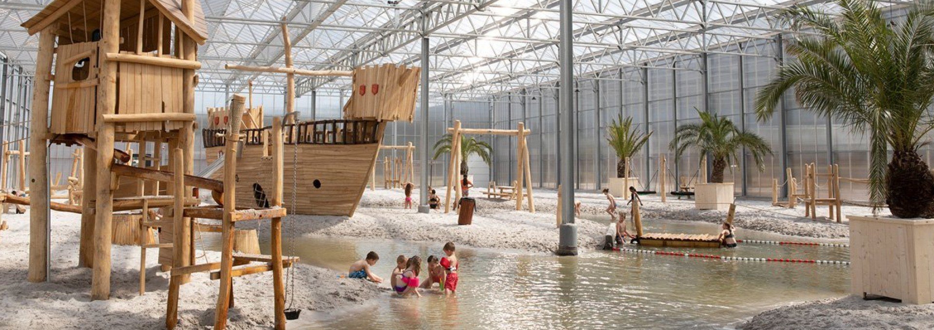 Camping met indoor strandbad