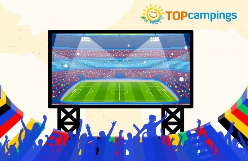 Alle EK wedstrijden bij Topcampings!